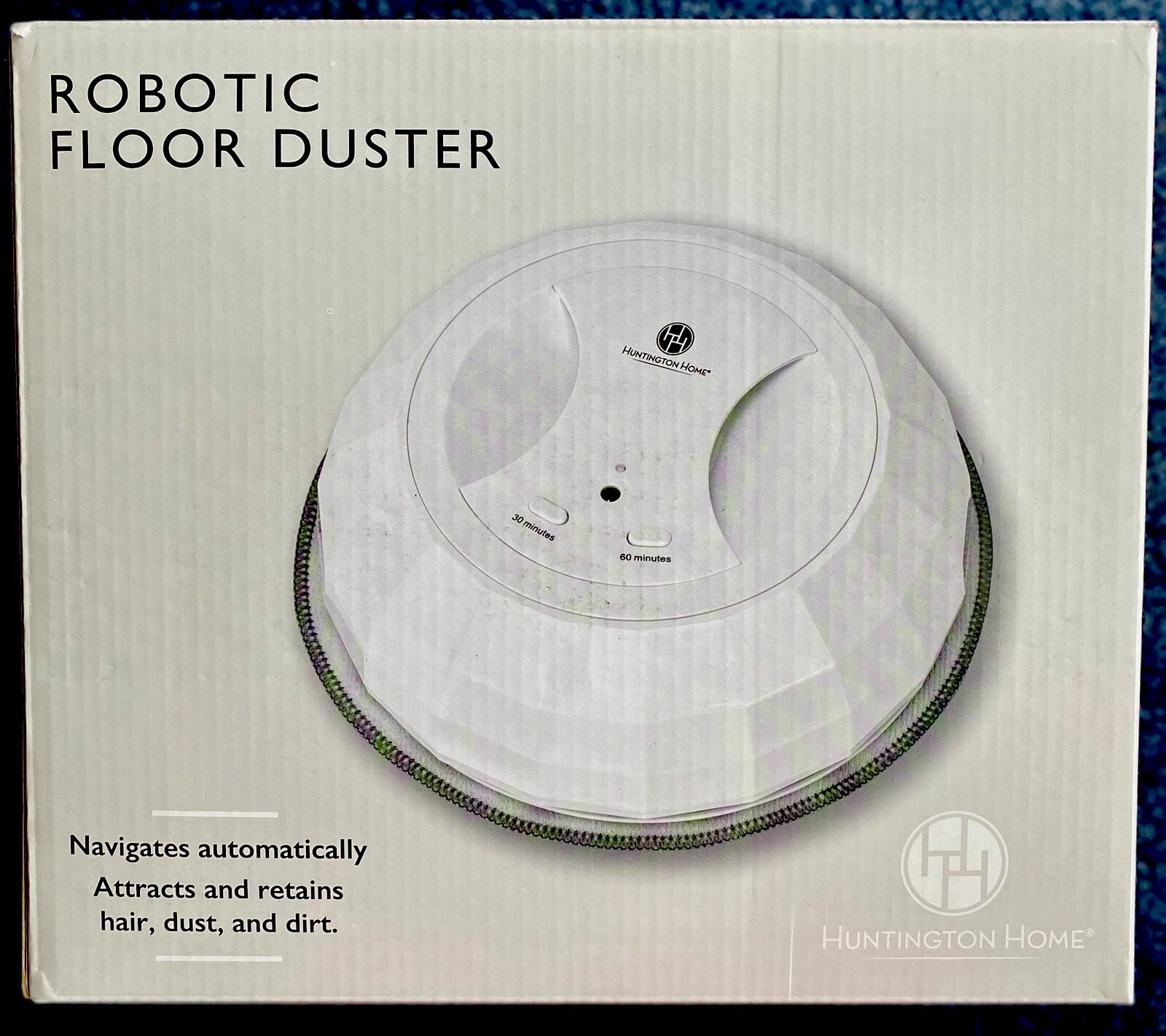 Robot Vacuum Cleaner automatically Attracts and retains hair, dust, and dirt