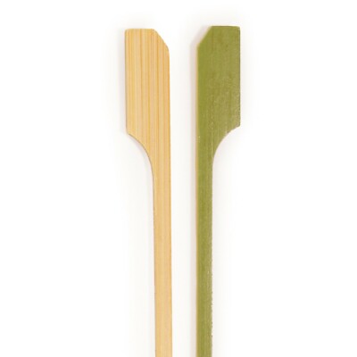 Bamboo Paddle Picks Skewers BambooMN Brand Wholesale