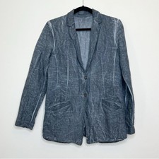 Transit Par-such Linen Jacket Grey Size M