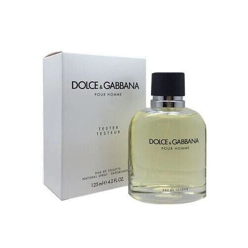 Dolce Gabbana Pour Homme Men 4.2 oz 125 ml Eau De Toilette