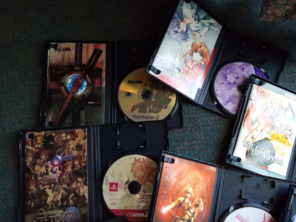 Lot of 9 PS2 games Wild Arms, Shadow Hearts, Odin Sphere, Kingdom Hearts Japan - Image 3 of 4