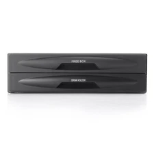 Universal Car Drink-Cup Holder Storage Box Double Din Radio Pocket ABS  New