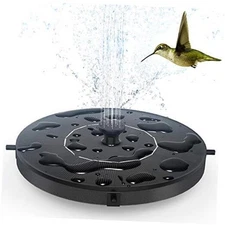 Solar Fountain, Floating Solar Powered Water Fountain Pump for Bird Bath, 