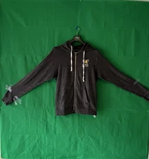 Women's J AMERICA THE SALTY DOG CAFE Hoodie M Gray Cotton/Poly/Rayon Charleston