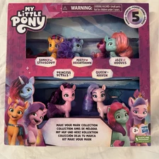 MY LITTLE PONY MAKE YOUR MARK COLLECTION 5 PONIES, New In Box