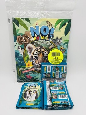 NOI ANIMALI L'Unione fa la forza! Starter Album + 50 Panini Tüten
