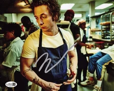 Jeremy Allen White signed The Bear 8x10 photo autographed Chef Carmen #2 JSA COA