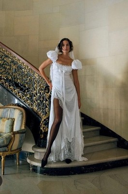 For Love & Lemons Aurelia Jacquard Embellished Silk Lace Vintage Wedding Gown 6 | eBay For Love & Lemons Aurelia Jacquard Embellished Silk Lace Vintage Wedding Gown 6 | eBay