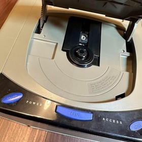 Sega Saturn console Gray HST-0004 USED Japan Free Shipping Very Good Condition