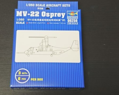Trumpeter 06258 MV-22 Osprey 1:350,  neu,