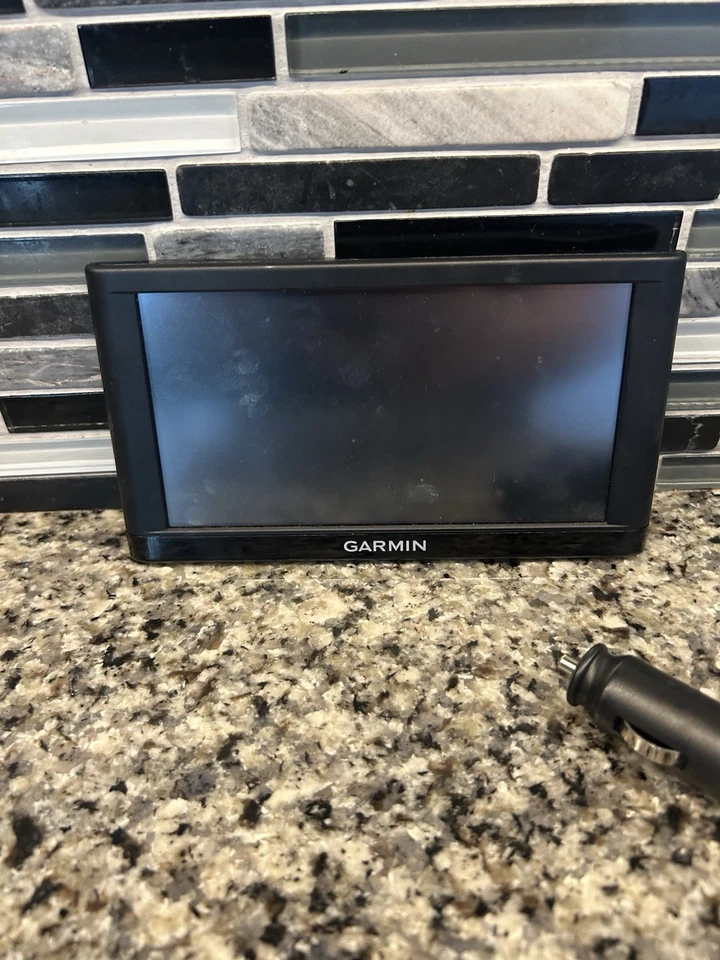 Garmin nüvi 65LMT GPS Navigation W/ Power Supply Tested/Working - Image 2 of 4