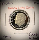 2019-S 99.9% SILVER PROOF Roosevelt Dime 10C .999 Fine