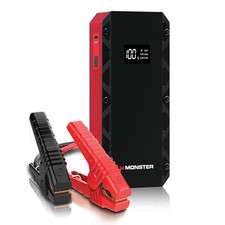 Monster New 8000mah Jump Starter Power Bank: Portable Car Jumper, 8000 Amps,