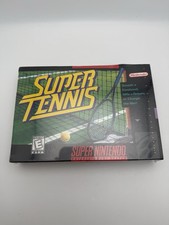 Super Tennis - SNES - Factory Sealed - Very Good Condition