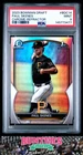 2023 Bowman Draft #BDC-14 Paul Skenes Pirates 1st Bowman Chrome Refractor PSA 9