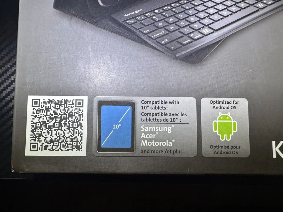 Estuche Universal Kensington KeyFolio Pro 2 Con Teclado Para Tabletas 10" NUEVO Foto 4 de 4