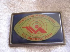 1984 Olympic Shooting Team Belt Buckle Olympics