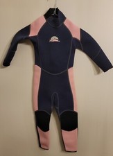 XUKER Wetsuit Kids 3 mm Neoprene Wet Suits/Kids in Cold Water Full Body Dive Sz4
