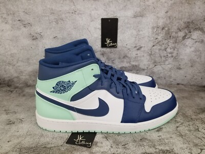 Jordan 1 Mid Blue Mint 2022 for Sale | Authenticity Guaranteed | eBay