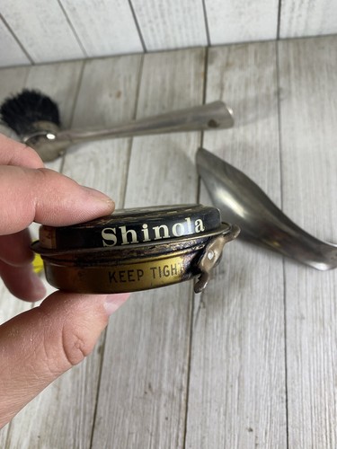 Vintage Lot Shoe Shine/Stain Paste Tins Shinola USA Collector Of Americana - Picture 5 of 9