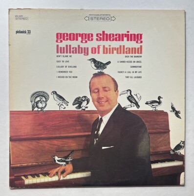 Lullaby Of Birdland George Shearing LP Vinyl Record Album