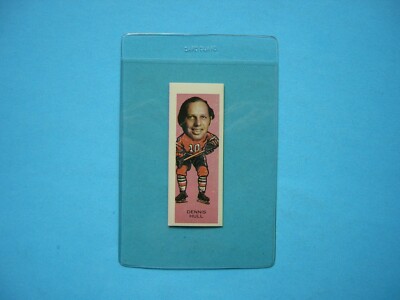 1973/74 1974 NABISCO SUGAR DADDY NHL HOCKEY CARD #12 DENNIS HULL NM SHARP+