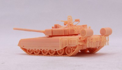 3D Printed 1/72 Russian T-80BVM Main Battle Tank Unpainted Model Kit ...