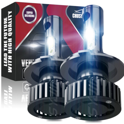 MINI H4 9003 LED Headlight Bulbs Car & Truck High&Low Dual Beam Kit 6000K White