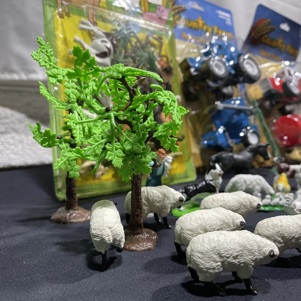 NewRay-Yudo Country Life Country Farm  Tractor And Animals - Image 2 of 4