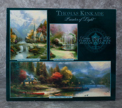 Vintage Thomas  Kinkade Puzzle 700 Pieces Sealed Painter Of Light Ceaco