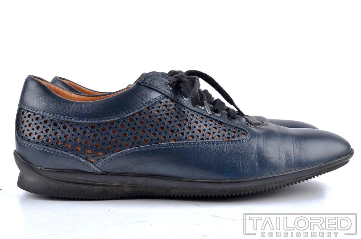 JOHN LOBB Aston Martin WINNER SPORT MK2 Blue Leather Driving JOHN LOBB Aston Martin WINNER SPORT MK2 Blue Leather Driving