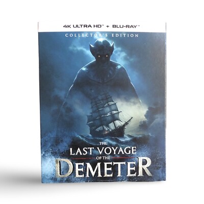Shout! Factory LAST VOYAGE OF THE DEMETER 4K UHD + Blu-ray Slipcover Sealed