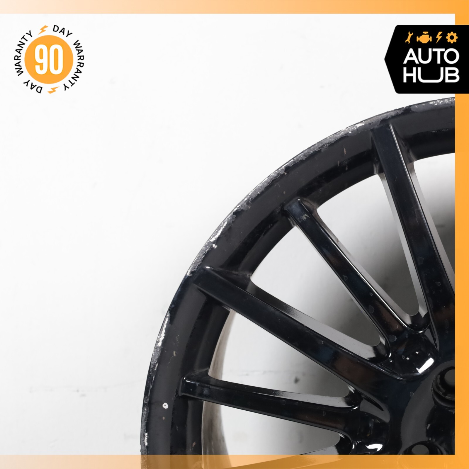Maserati Quattroporte M139 10.5 x 20 20" Rear Wheel Rim Black 245274 OEM