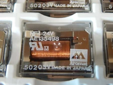 AROMAT NF4-24V RELAY 15 PIN 4PDT 24VDC PC MOUNT FLAT PACK RELAY - FAST SHIPPING