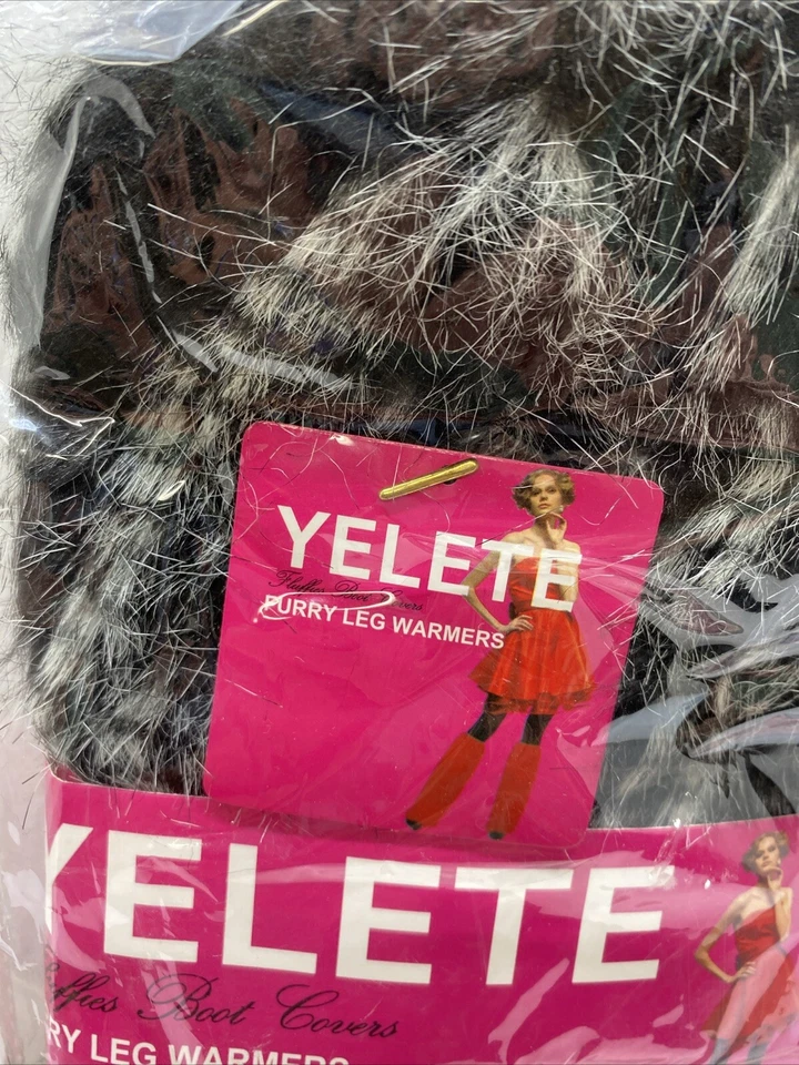 Nuevos calentadores de piernas peludas Yelete fundas para botas mullidas talla única Foto 2 de 4