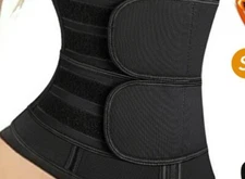 Waist trainer Neoprene Double strap  Trimmer Belt  Kiwi rata new in pack sz 3X