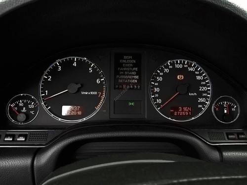 For Audi A8 D2 1994-2004 Polished aluminum rings for the dashboard gauge 4pcs - Picture 9 of 11