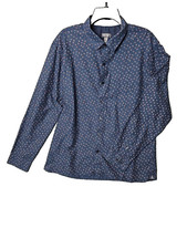 Van Heusen Shirt Mens Long Sleeve Button Up Never Tuck Size XL 17-17.5 Dress Van Heusen Shirt Mens Long Sleeve Button Up Never Tuck Size XL 17-17.5 Dress