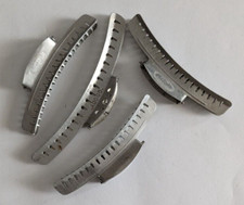 Vintage Metal Hair Styling Clips lot of 4 3 tip top and 1 Goody