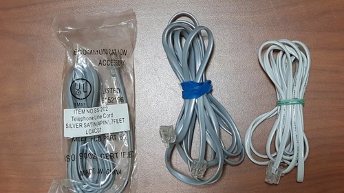 3 Piece RCA Wireless Phone Jack System RC926 Base D916 with Cables - Afbeelding 6 van 6