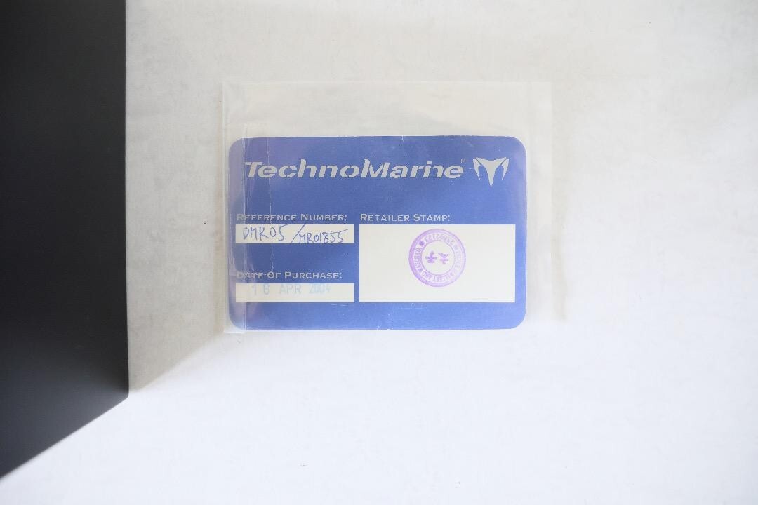 Technomarine genuine full pave diamond dial Maori watch