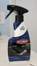 Weiman Gas Range Cleaner and Degreaser - 12 Ounce - Packaging May Vary