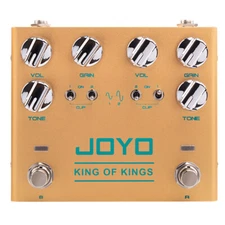 JOYO Dual Crunch Overdrive Effect Guitar Pedal Independent Clipping (Opened)