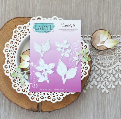 Lady E Design Blätter 8 Stanzformen Set, Blumenherstellung, Schaumstoffblumen