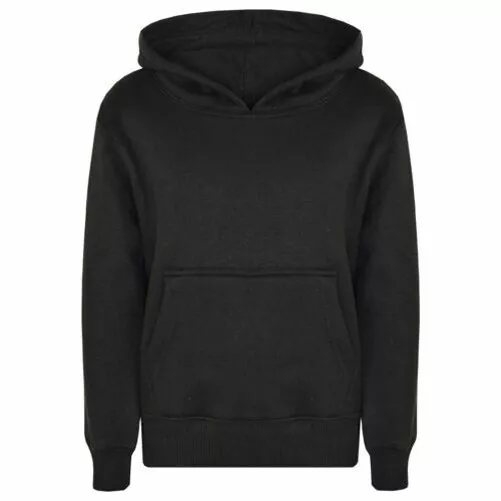 Boys plain black clearance sweatshirt