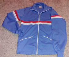 Vintage 1970s Sears Track Jacket Put-On Shop Size S Small 34-36 Chest