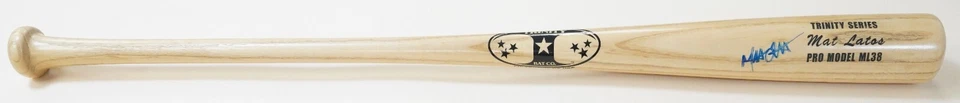 Mat Latos Signed Trinity ML38 Model Baseball Bat PSA/DNA COA Reds Padres Auto 27 - Image 2 of 4