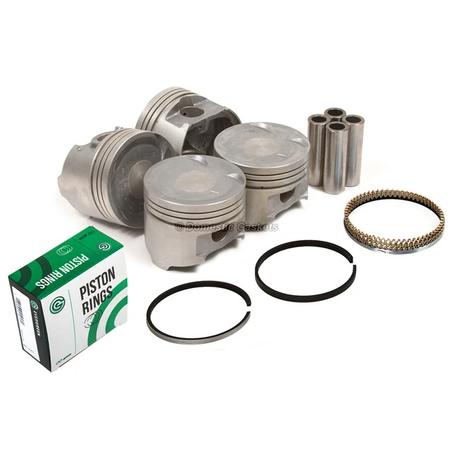 Pistons and Rings fit 93-94 Mitsubishi Eclipse Plymouth Eagle 2.0L 4G63 - Image 2 of 4