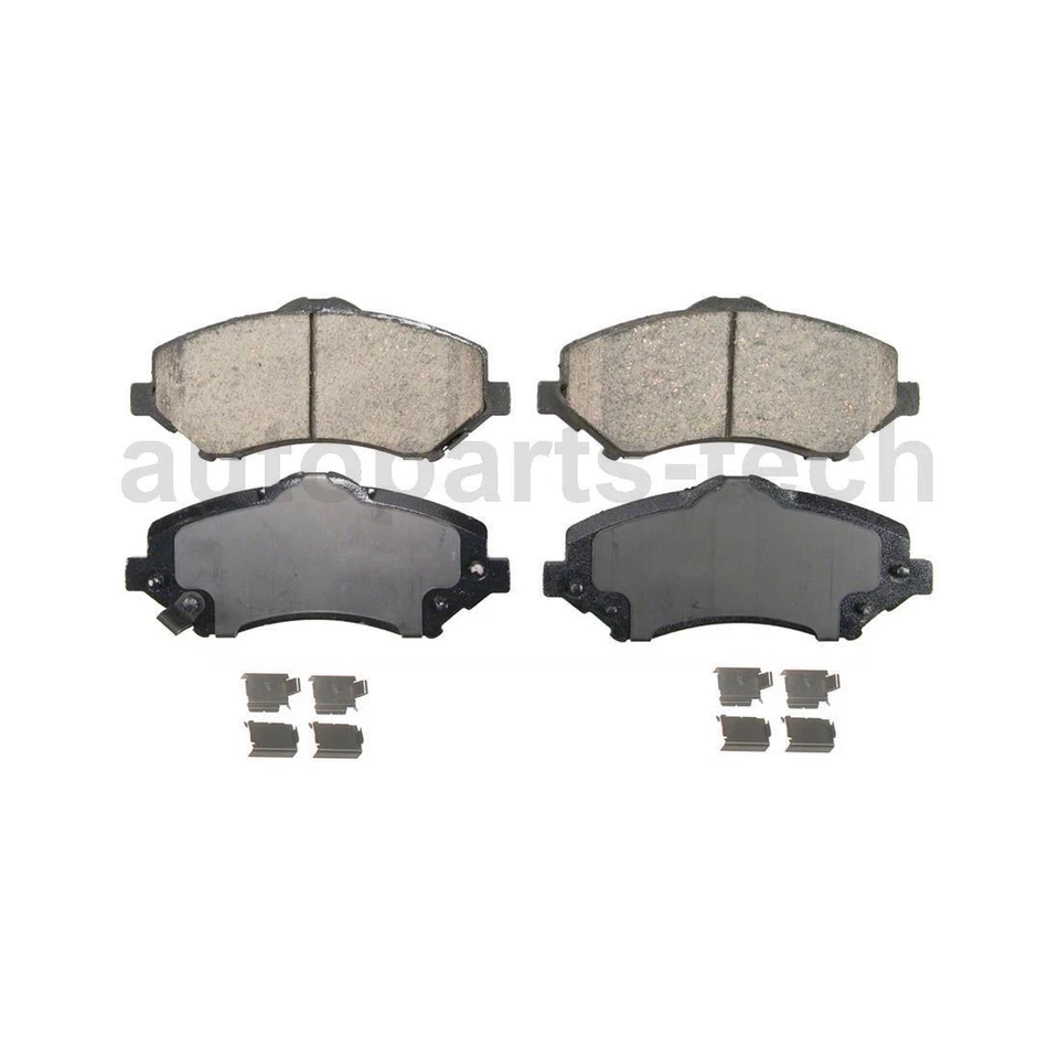 Juego de 2 pastillas de freno de disco delanteras traseras Wagner para Jeep Liberty 2008~2012 Foto 3 de 4