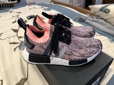 adidas NMD_R1 Primeknit Sun Glow W - Size 6